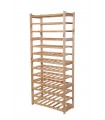 Holzregal Serie LSR ( 162,6 x70x33 cm) , 13 Böden (P0, W13, K0) /Kiefernholz UNBEHANDELT