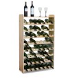 Weinregal für 56 Flaschen Massiv RW31_56P (72,8x24,7x112,8), Farbe: unbehandelt